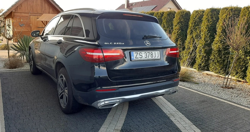 Mercedes-Benz GLC cena 151900 przebieg: 61800, rok produkcji 2018 z Szczecin małe 92